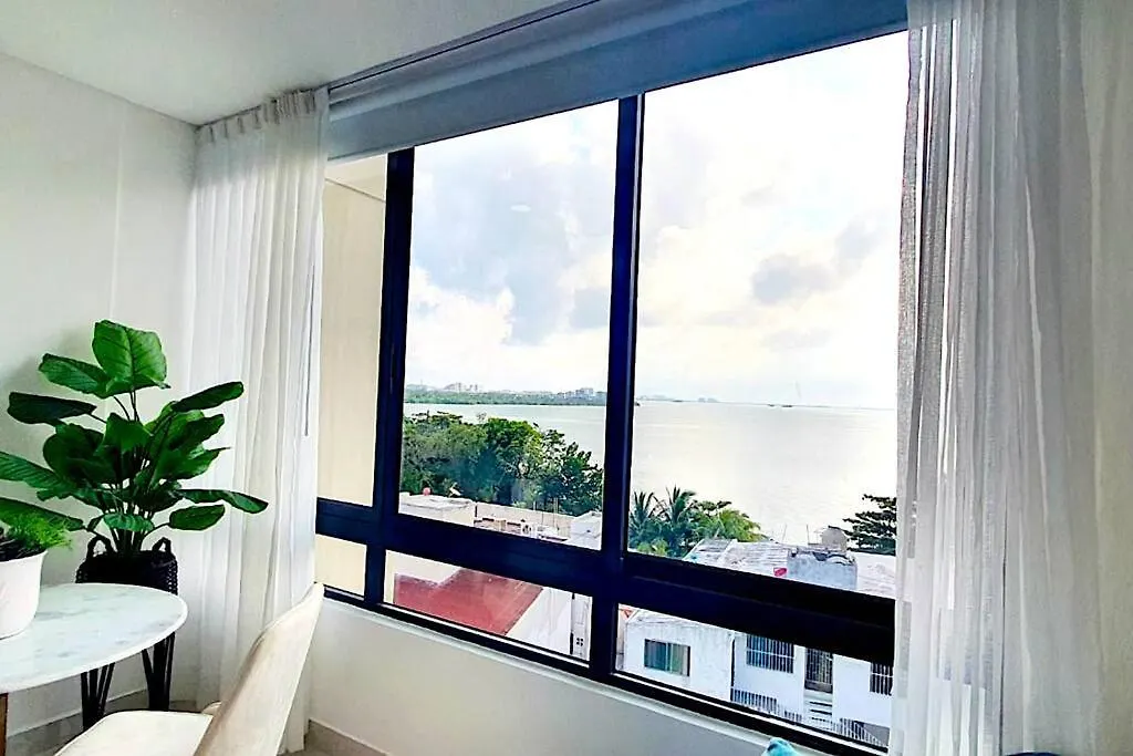 Takh Studio Cancun/Roof Top Ocean View Apartment
