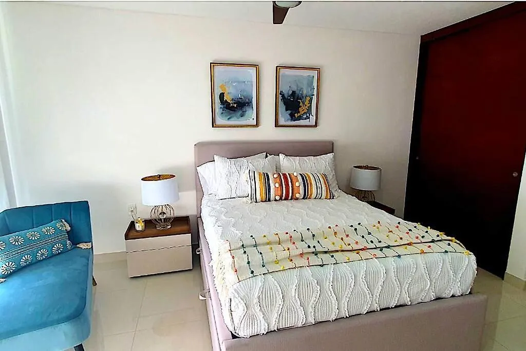Takh Studio Cancun/Roof Top Ocean View Apartment 0*, Cancun